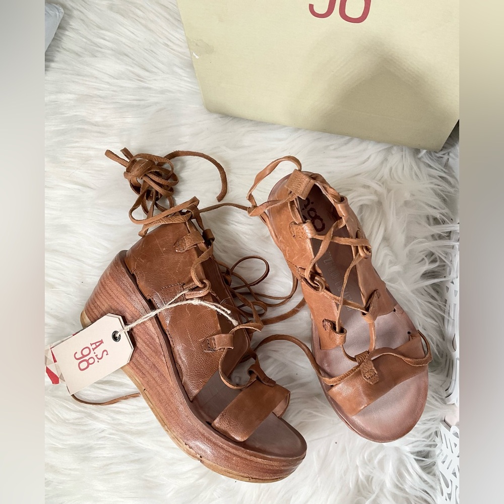 A.S.98 LACE SANDALS